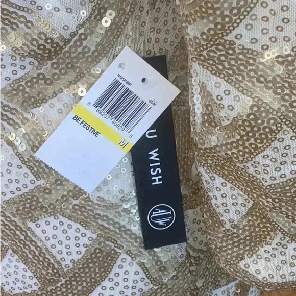 As U Wish Sequined Dress - Gold - Picture 5 of 5